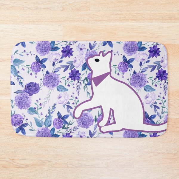 Item preview, Kawaii Adorable Cat with Beautiful Flower Pattern, Popoki 811 designed and sold by VinBasis.