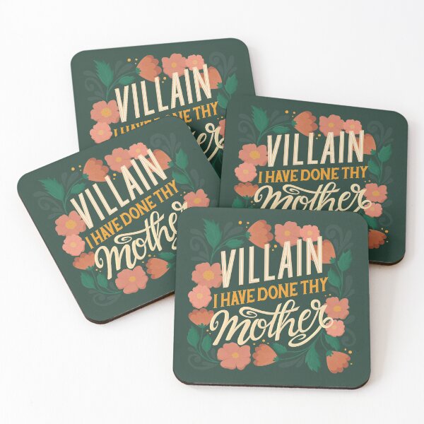 Item preview, Shakespeare Insult - Villain I Have Done Thy Mother designed and sold by Kit Cronk.