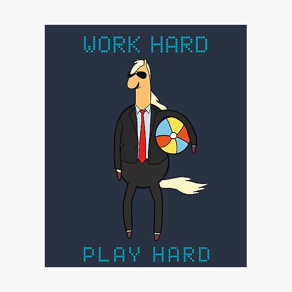 Item preview, james baxter - work hard play hard designed and sold by ghulstyle.