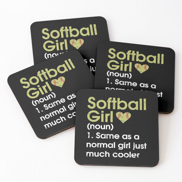 Item preview, Softball girl noun same as a normal girl just much cooler designed and sold by hasanmasud.