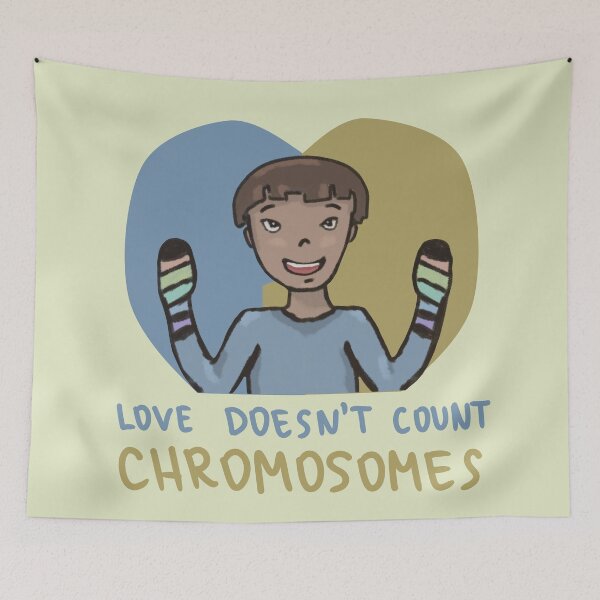 Item preview, Love doesn't count chromosomes designed and sold by Antiope33.