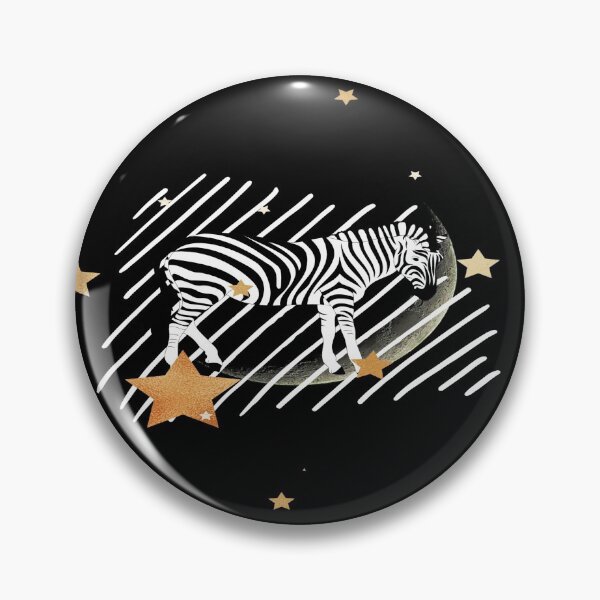 Artikelvorschau, Zebra unter dem Mond entworfen und verkauft von Chuvely.