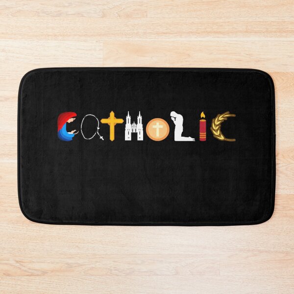 Item preview, Catholic word in Images Symbols designed and sold by EverythingKawai.