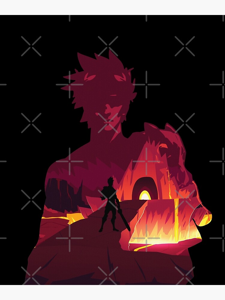Thumbnail 3 of 3, Poster, Zagreus - Hades *negative illusion* designed and sold by MnA-Designs.