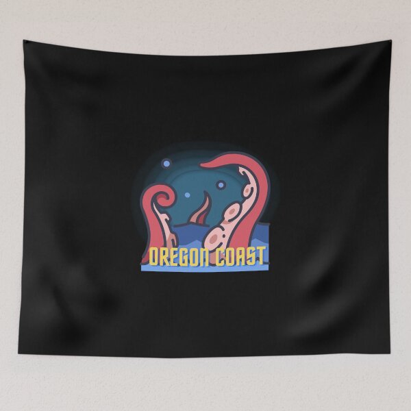 Item preview, Oregon Coast Pacific Northwest Kraken Octopus designed and sold by DansDankDesigns.