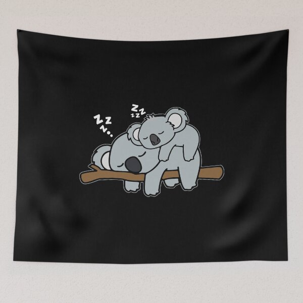 Item preview, Cute Lazy Baby Koala with Koala Mama Bear Family designed and sold by cxytees.