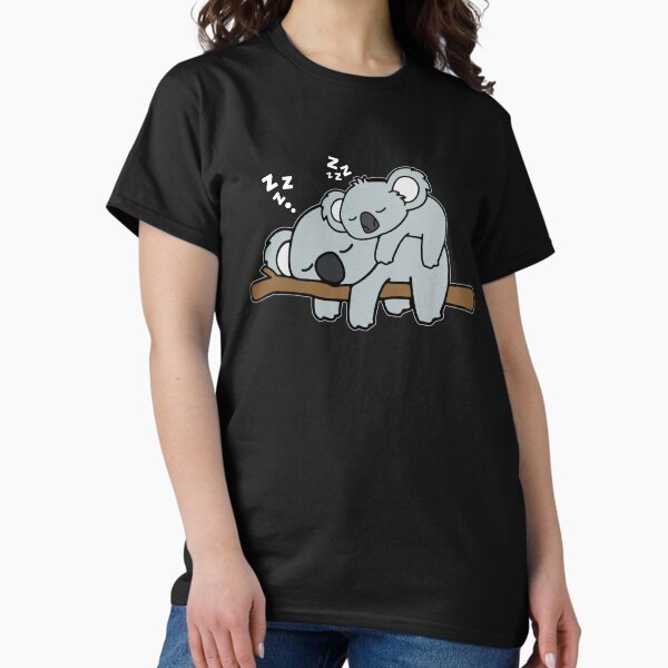 Item preview, Cute Lazy Baby Koala with Koala Mama Bear Family designed and sold by cxytees.