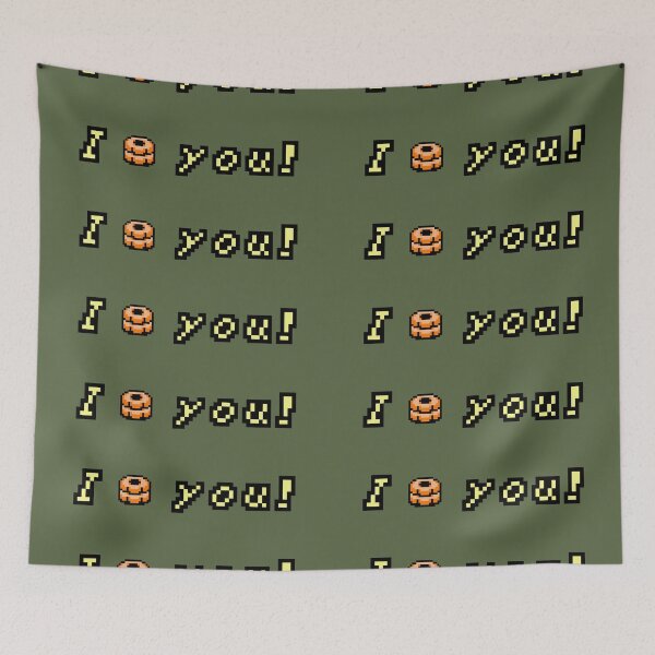Item preview, "I Like Like You" Retro Gaming Print designed and sold by CodedCrafts.