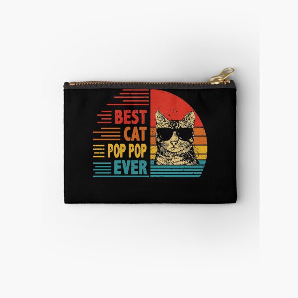 Item preview, Vintage Retro Best Cat Pop Pop Ever Funny Cat Lover Father's Day Gift designed and sold by EdwinaEmmanoiCo.