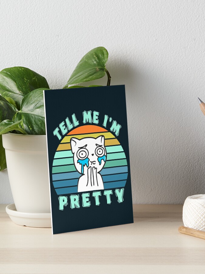 Tell Me Why Lyrics | Art Board Print