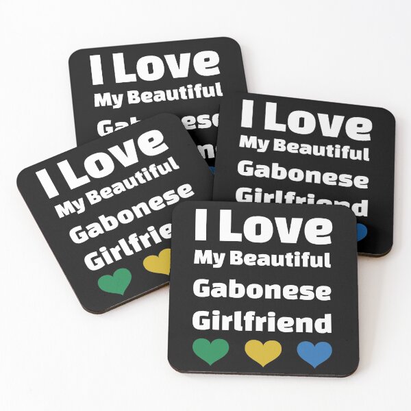 Item preview, I Love My Beautiful Gabonese Girlfriend - Gabon Girlfriend Edition designed and sold by DiceNLDesigns.