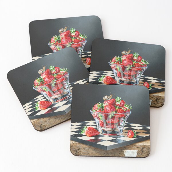Item preview, strawberries and snail mountaineer designed and sold by brunologan.