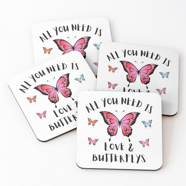 Artikelvorschau, All you need is Love & Butterflys entworfen und verkauft von OMdesigns93.