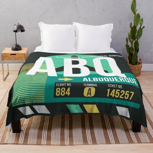 Item preview, Albuquerque (ABQ) Airport Code Baggage Tag designed and sold by SLAG-Creative.