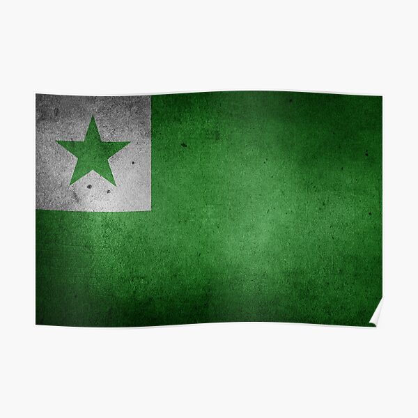 Esperanto Flago Poster