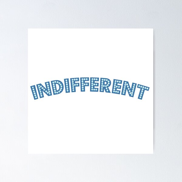 Item preview, Indifferent, Blue and Lights designed and sold by Chubuter.