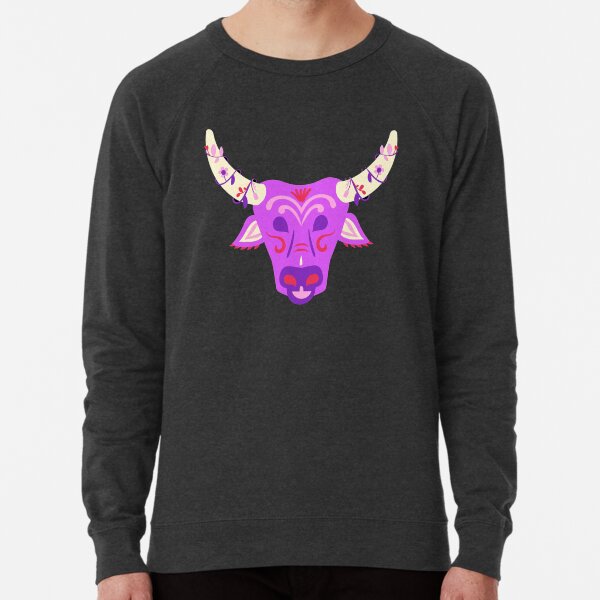 tête de vache fleurie Sweatshirt léger