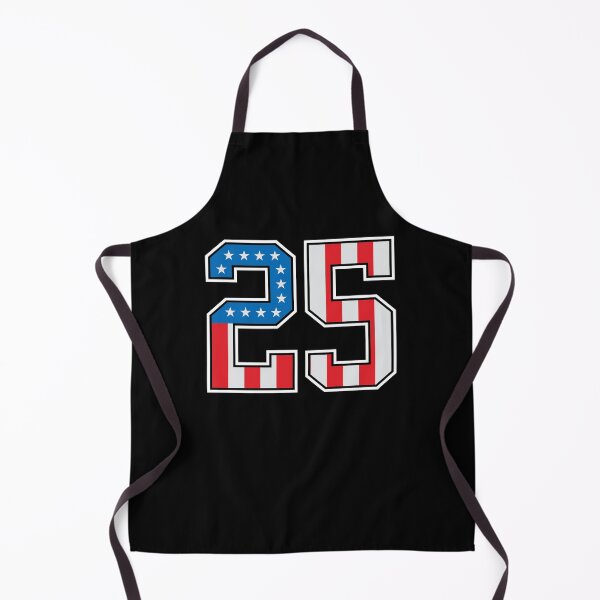 Item preview, 25 American Classy Numbers twenty-five United States Flag designed and sold by Urosek.