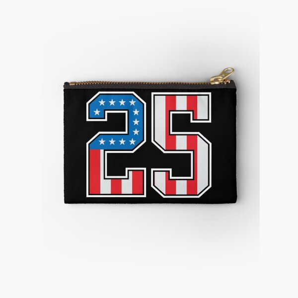 Item preview, 25 American Classy Numbers twenty-five United States Flag designed and sold by Urosek.
