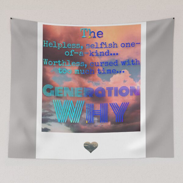 Item preview, Generation... Why? designed and sold by GeekyMisul.