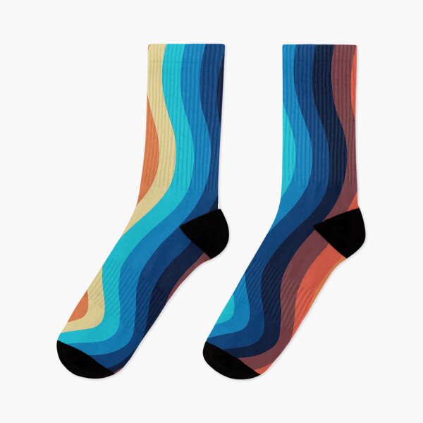 Item preview, Retro Ripples  designed and sold by Texterns.