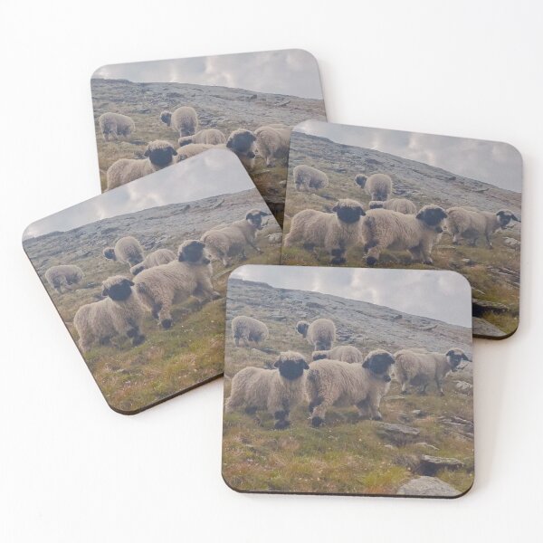 Item preview, Cute sheep in the mountains in Switzerland designed and sold by Barolina.