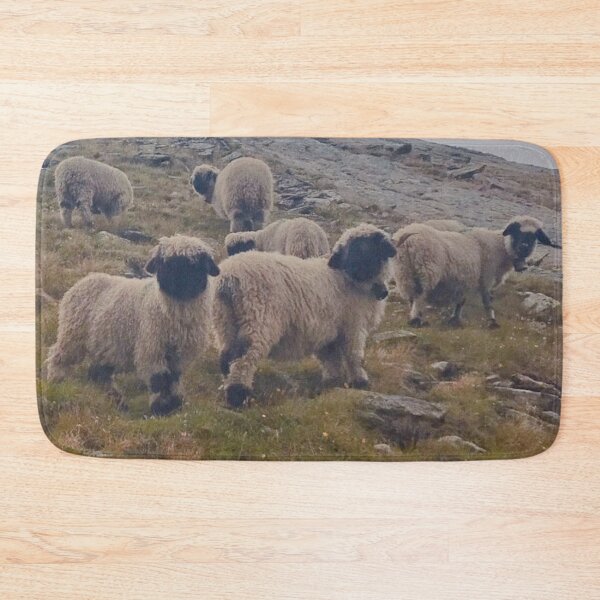 Item preview, Cute sheep in the mountains in Switzerland designed and sold by Barolina.