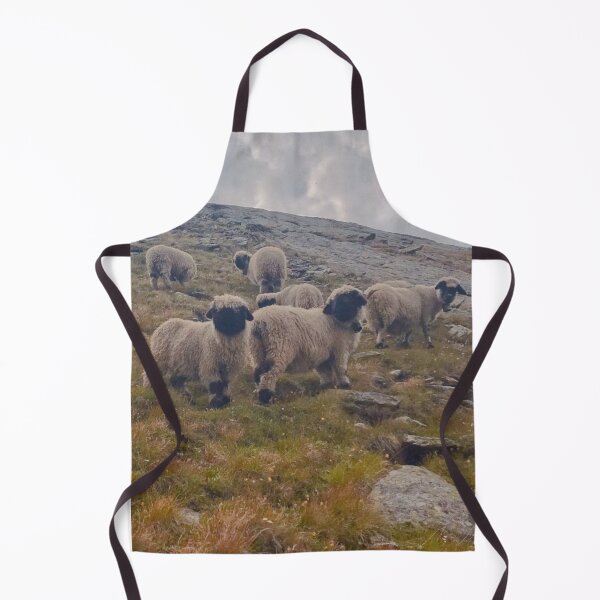 Item preview, Cute sheep in the mountains in Switzerland designed and sold by Barolina.