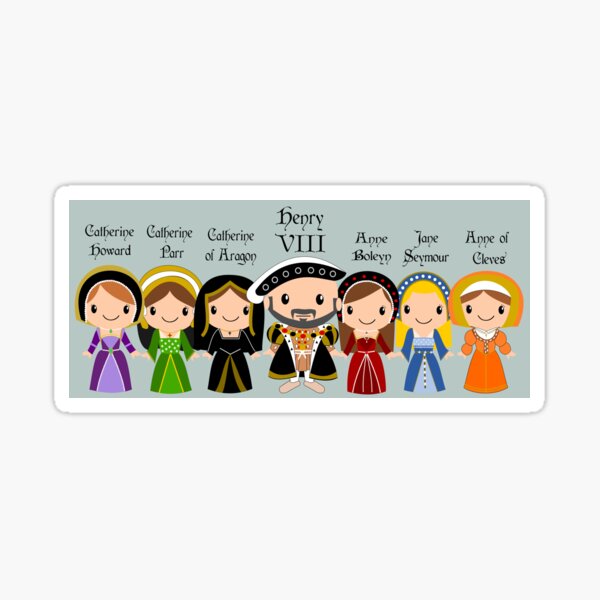 Item preview, Henry VIII and 6 wives designed and sold by beyondthepages.