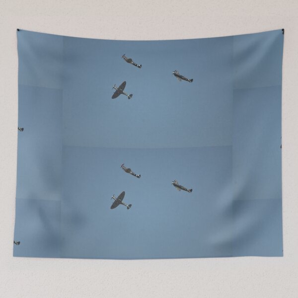 Item preview, Temora Airshow 2021 - Three Spitfires Formation Break designed and sold by muz2142.