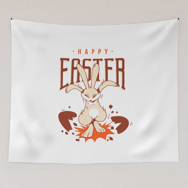 Item preview, Happy Easter - Bunny & Easter Egg designed and sold by K-icon.