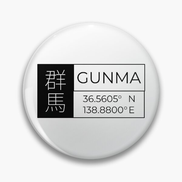 Item preview, Gunma - Latitude and Longitude designed and sold by Heedee Design.