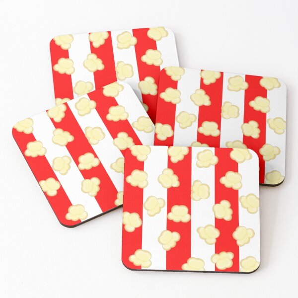 Item preview, Paraíso de palomitas de maíz rojo y blanco designed and sold by Asher's Art.