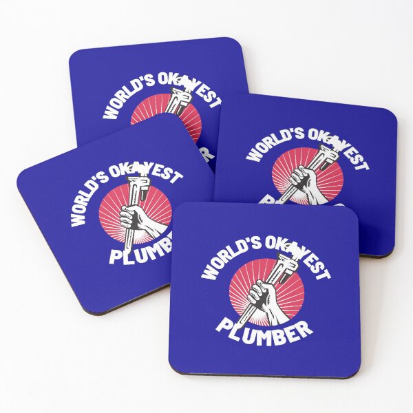 Item preview, World's Okayest Plumber designed and sold by CynthSky.