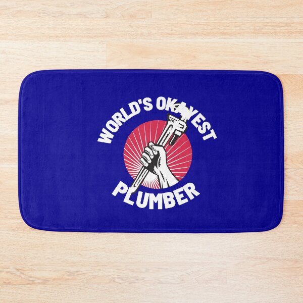 Item preview, World's Okayest Plumber designed and sold by CynthSky.