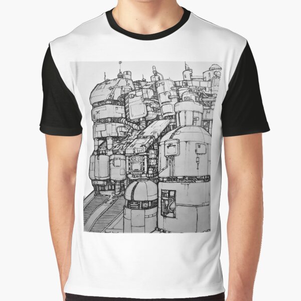 Item preview, SCI-FI MACHINERY (DRAWING) COOL DESIGN CYBERPUNK designed and sold by LFtrash.