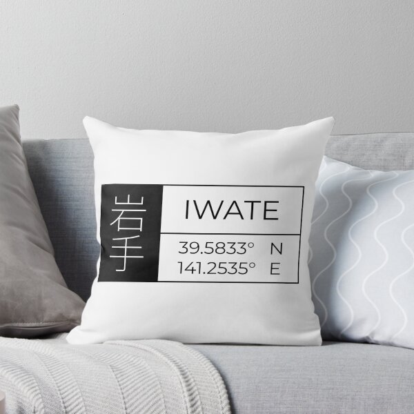 Item preview, Iwate - Latitude and Longitude designed and sold by Heedee Design.