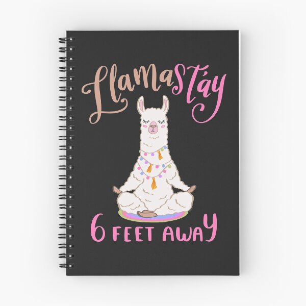 Item preview, Lamastay 6 Feet Away Social Distance Llama Stay Away  designed and sold by DoubleBrush.