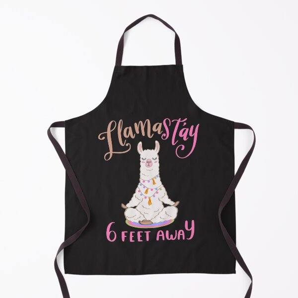 Item preview, Lamastay 6 Feet Away Social Distance Llama Stay Away designed and sold by DoubleBrush.