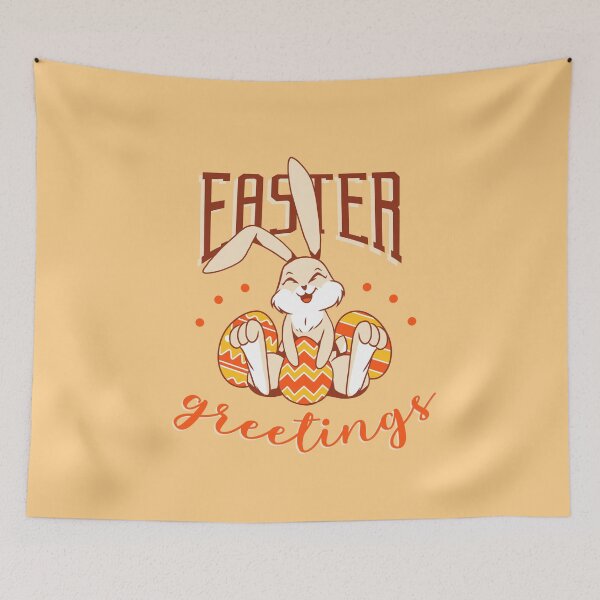 Item preview, Easter greetings - Bunny & Easter Egg designed and sold by K-icon.
