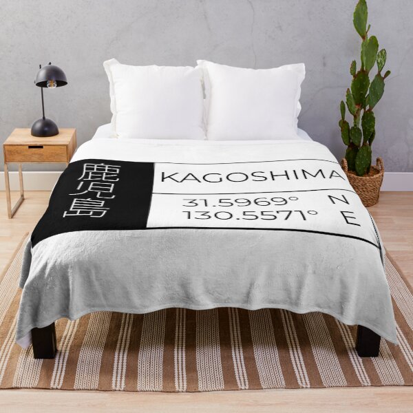 Item preview, Kagoshima - Latitude and Longitude designed and sold by Heedee Design.