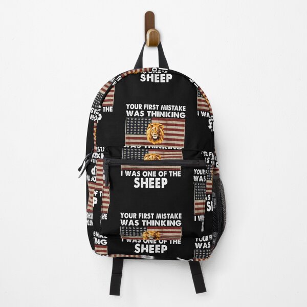 Item preview, Lion Your first Mistake was thinking i was one of the Sheep American Flag designed and sold by FordLixBe.