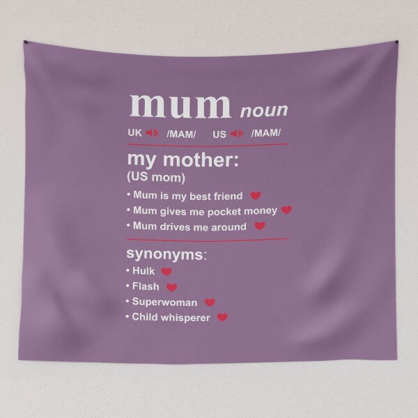 Item preview, Definition of Mum (for dark background only) designed and sold by DKdesigns27.