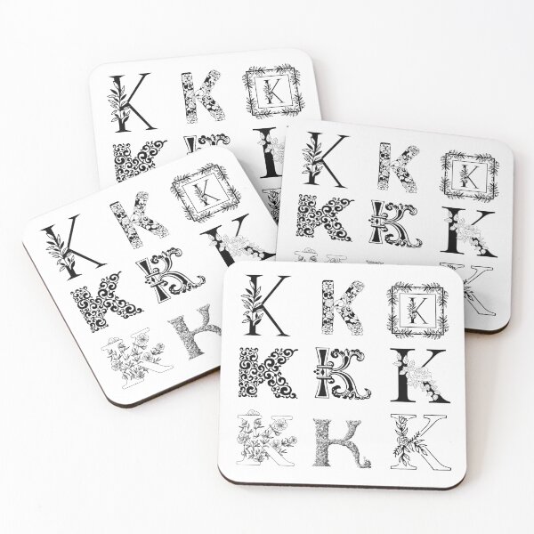 Item preview, Letter K Sticker Pack designed and sold by M-Artie.