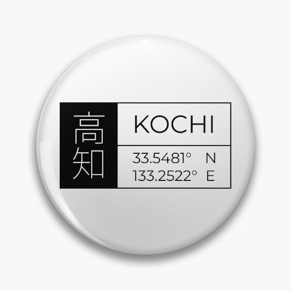 Item preview, Kochi - Latitude and Longitude designed and sold by Heedee Design.
