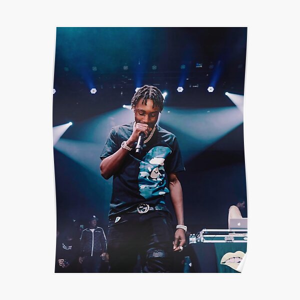 Download Lil Tjay At A Concert Wallpaper
