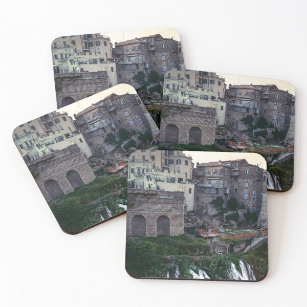 Item preview, Waterfalls Tivoli Rome Italy - Made in Italy sticker designed and sold by Long Exposure.