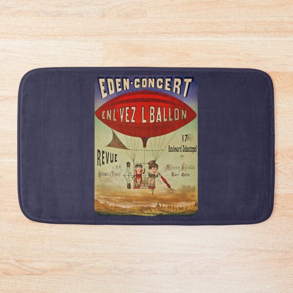Item preview, Vintage French Eden-concert revue poster Paris 1884 designed and sold by SolidEarthArt.