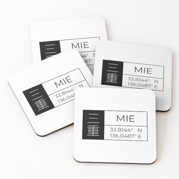 Item preview, Mie - Latitude and Longitude designed and sold by Heedee Design.