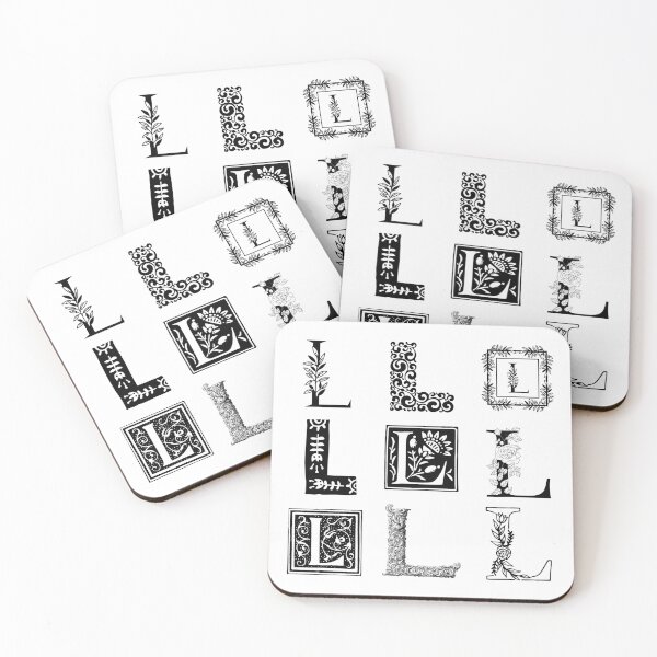 Item preview, Letter L Sticker Pack designed and sold by M-Artie.